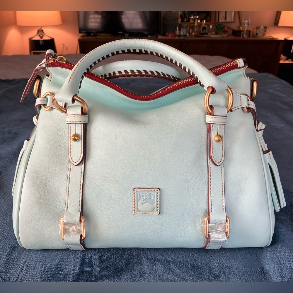 Dooney & Bourke Pale Blue Satchel